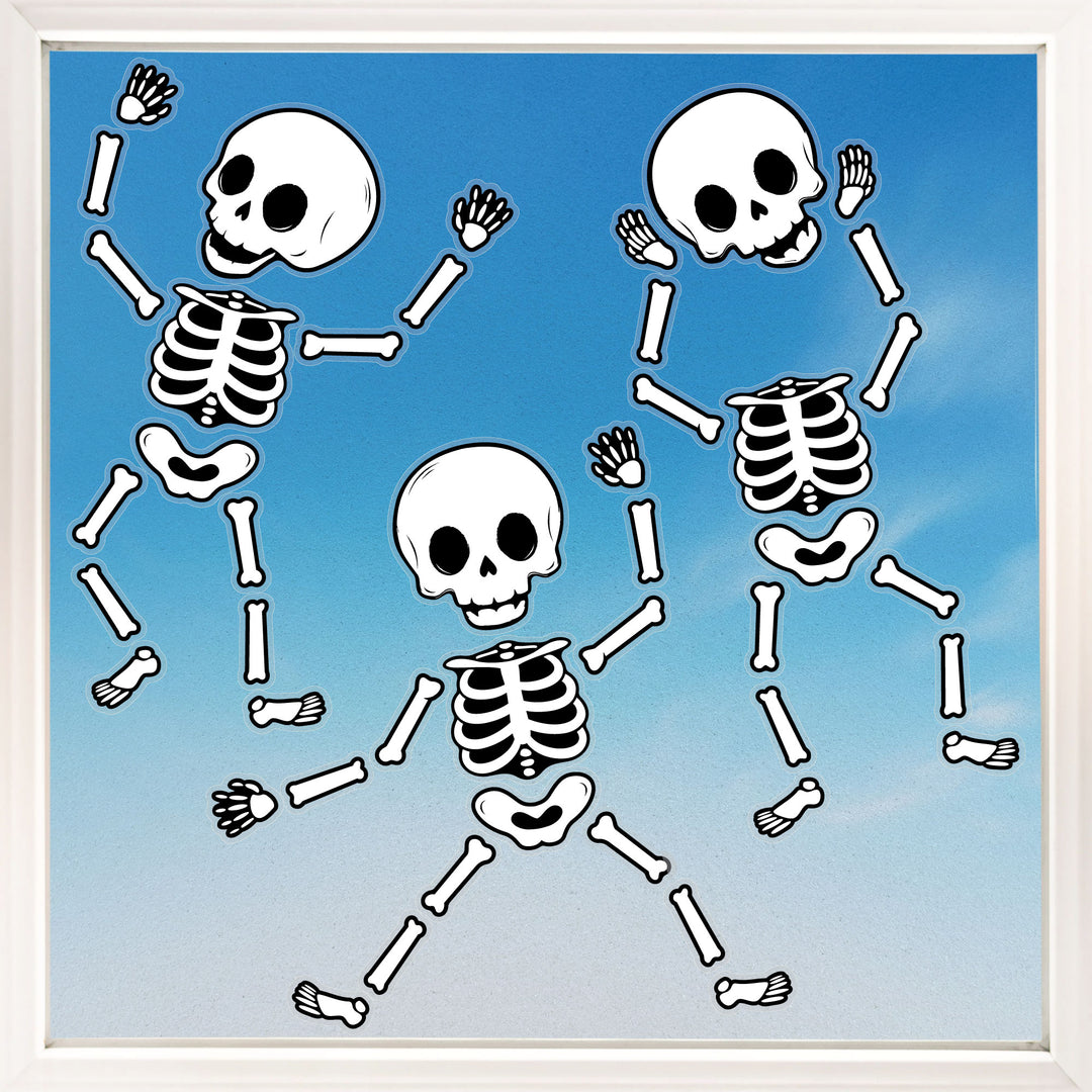 Skeletons Window Clings