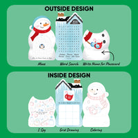 Snowman Activity Books - 10 Ct