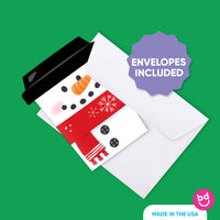 Assorted Snowman Nifty Gifty Card Holders - 8 Ct