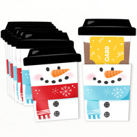 Assorted Snowman Nifty Gifty Card Holders - 8 Ct