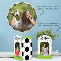 Soccer Photo Centerpieces - 8 Ct
