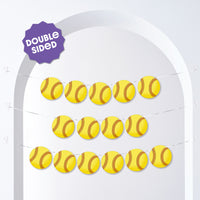 Softball Garland Banner - 15 Pc