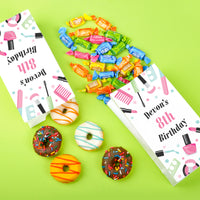 Custom Text Popcorn Bag - Spa Day - 25 Ct