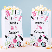 Custom Text Popcorn Bag - Spa Day - 25 Ct