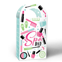 Spa Day Paper Favor Bags - 12 Ct