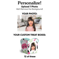 Custom Face Spa Day Treat Boxes - 12 Ct