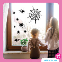 Spider Webs Window Clings