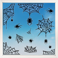 Spider Webs Window Clings