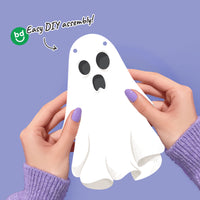 Spooky Ghost Garland Banner - 15 Pc