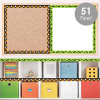 Spooky Halloween - Scalloped Classroom Decor - Bulletin Board Borders - 51 Feet