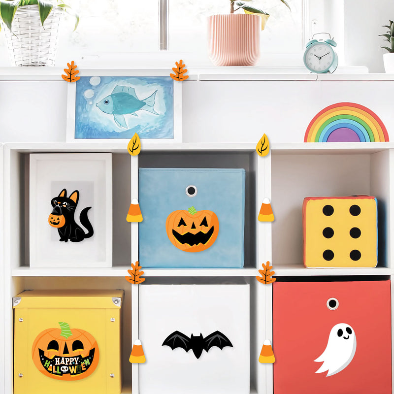 Spooky Halloween - DIY Classroom Decorations - Bulletin Board Cut-Outs - Set of 40