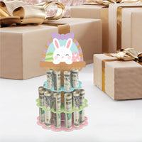 Spring Easter Bunny - DIY Happy Easter Party Money Holder Gift - Cash Cake