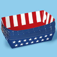 Folded paper food tray structure durable disposable party tray
