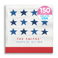 Custom Text - Stars & Stripes Napkins