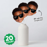 Custom Fun Face Sunglasses Essentials - 20 Ct
