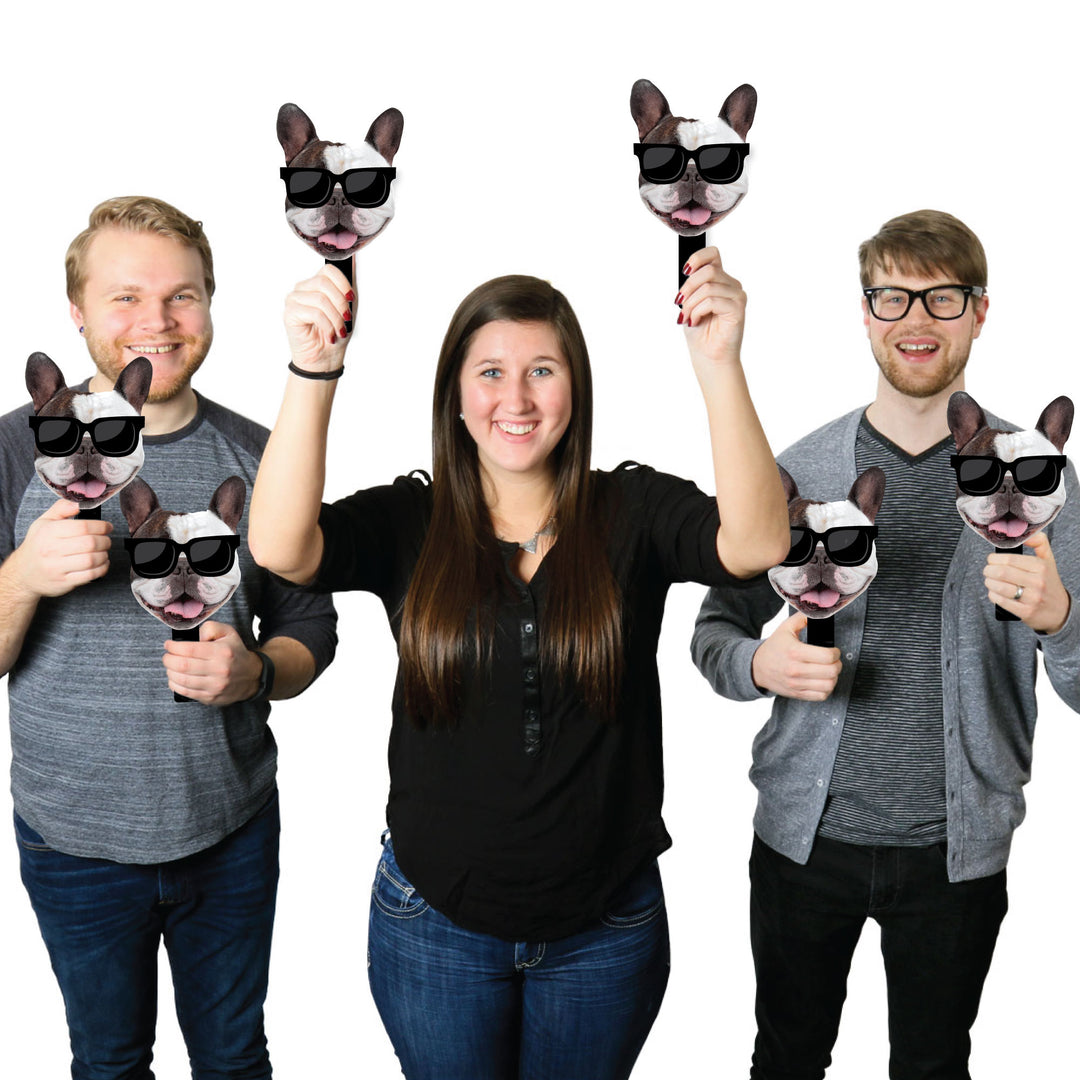 Custom Sunglasses Fun Face Photo Paddles