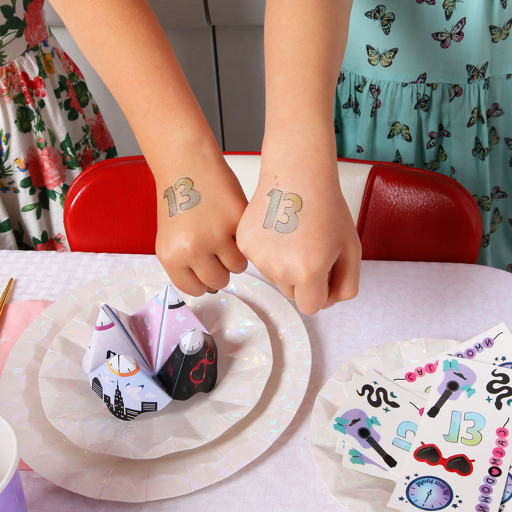 In My Party Era Temporary Tattoos - 72 Ct