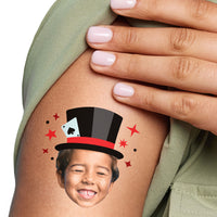 Custom Magic Show Temporary Tattoos - 12 Ct