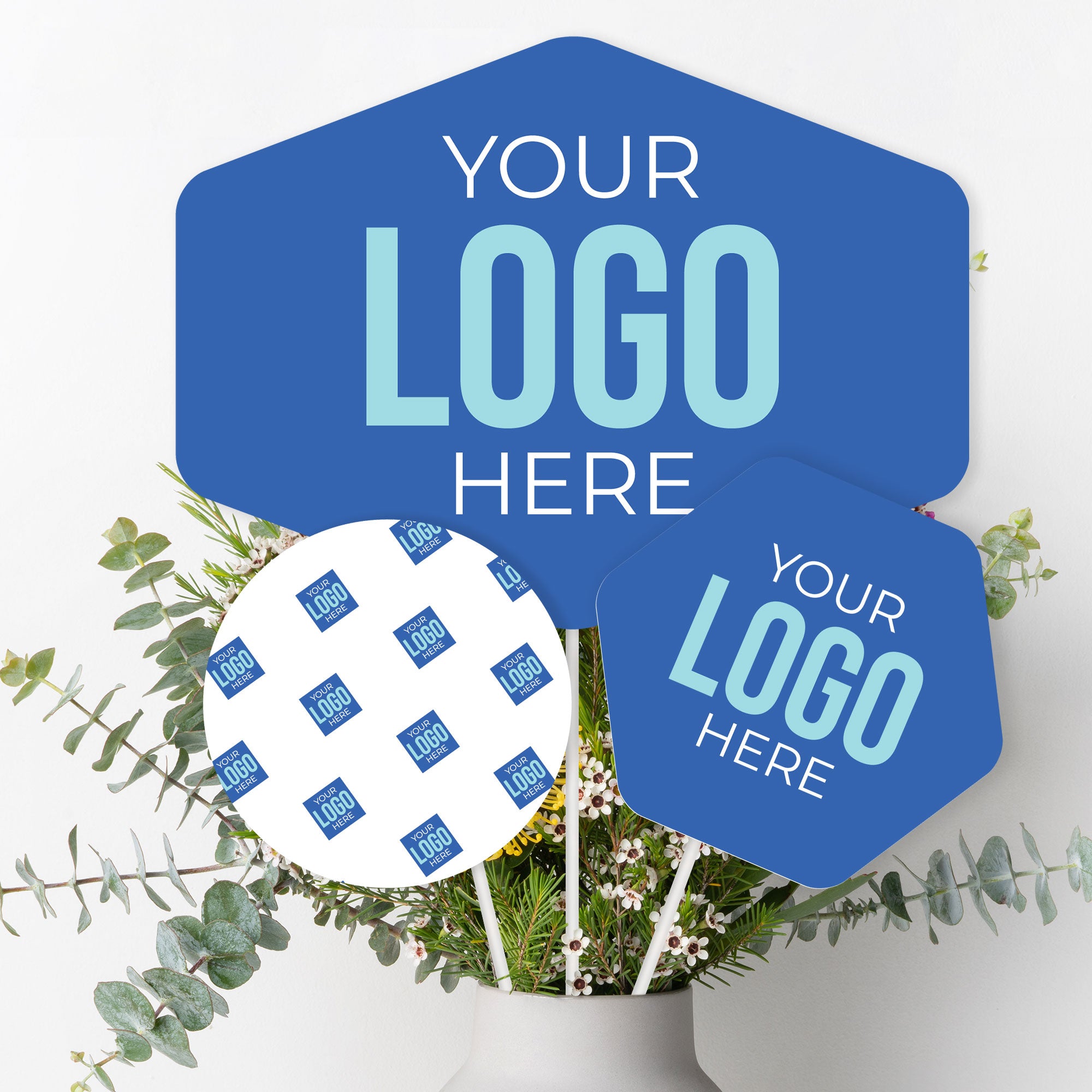 Custom Logo Table Toppers - Personalized Branded Business Party ...