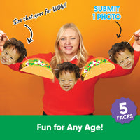 Custom Face Garland Banner - Taco Bout Fun