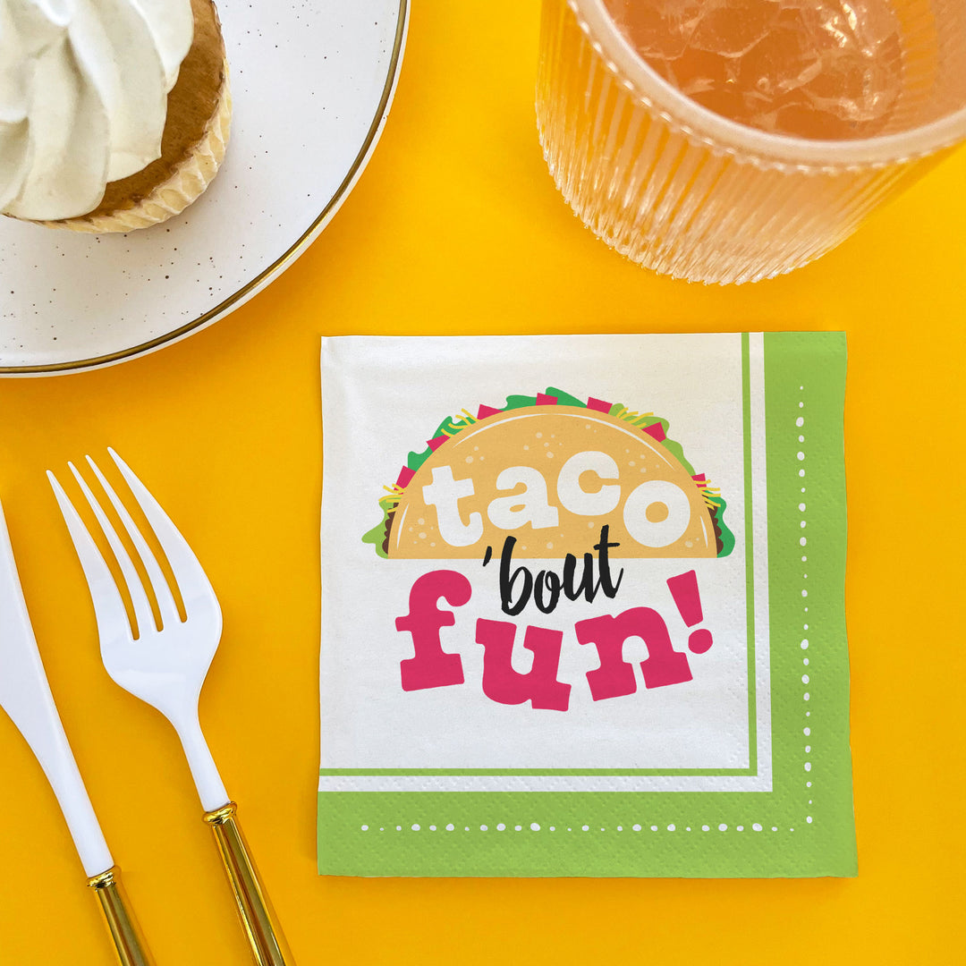 Napkins - Taco Bout Fun - 24 Ct
