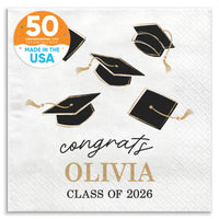 Custom Text - Grad Napkins