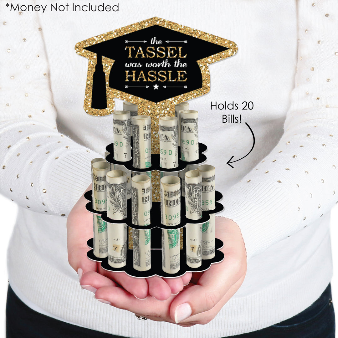 Tassel Worth The Hassle Gold Cash Cake