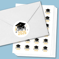 2026 Graduation Envelope Seal Stickers - 120 Ct