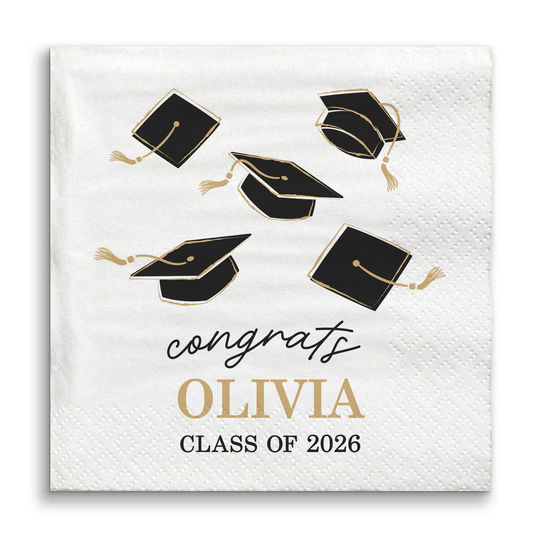Custom Text - Grad Napkins