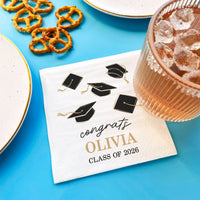 Custom Text - Grad Napkins