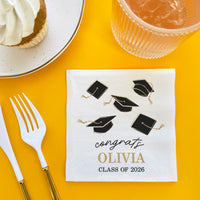Custom Text - Grad Napkins