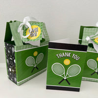 You Got Served - Tennis - Baby Shower or Birthday Party Thank You Cards - 8 ct