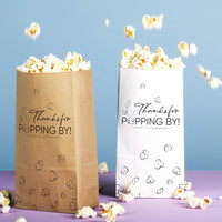 Popcorn Bags - Thanks For Popping By - 25 Ct