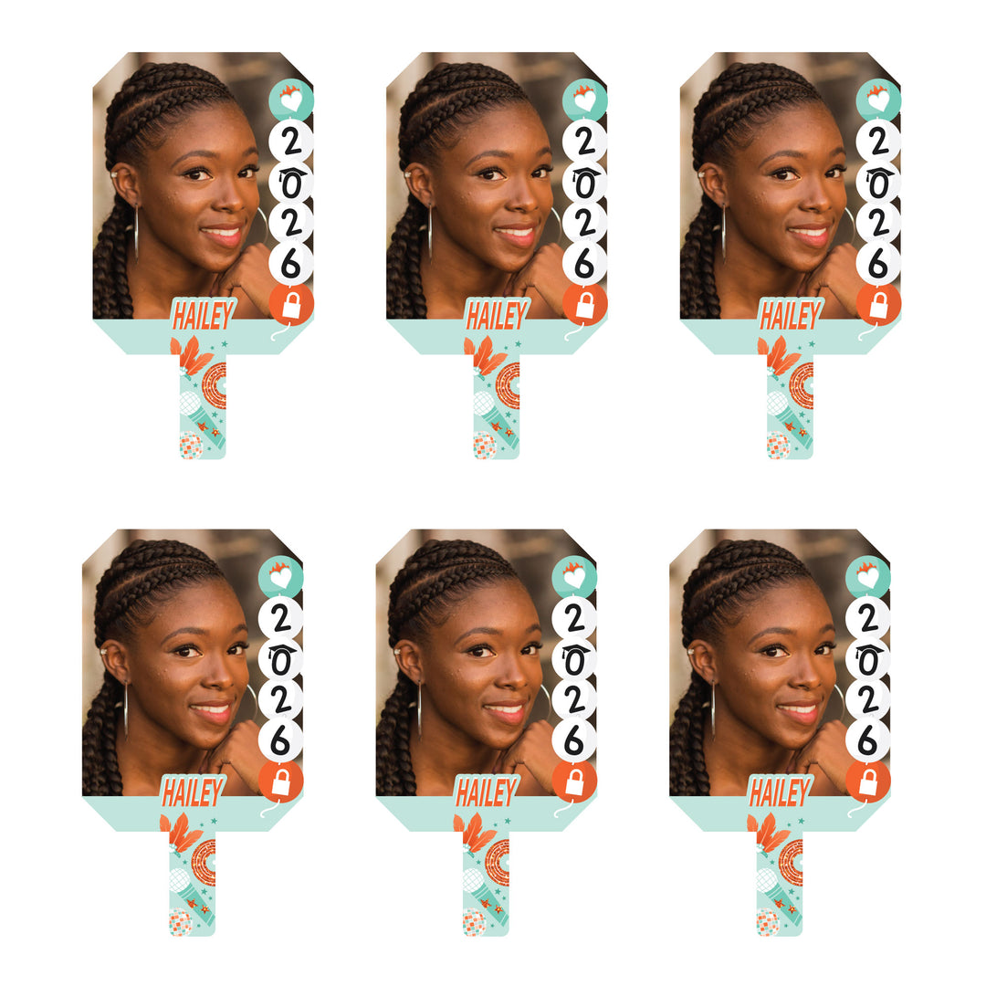 Custom The Life of a Graduate Photo Paddle 1, 3, 6, or 12 Ct