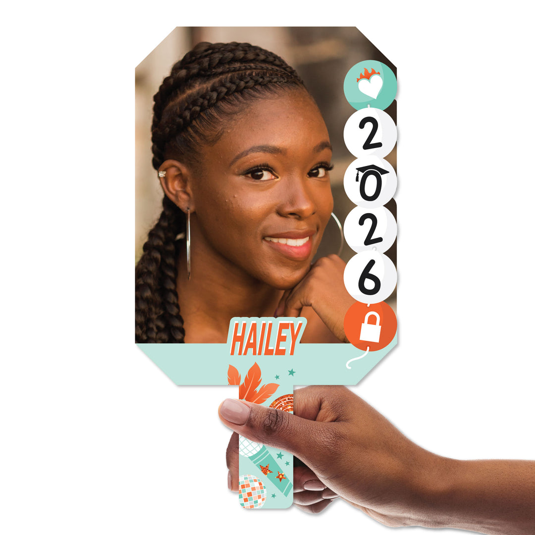Custom The Life of a Graduate Photo Paddle 1, 3, 6, or 12 Ct