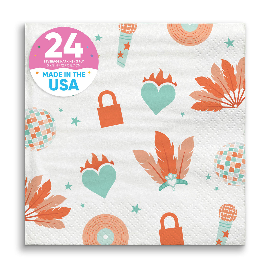Napkins - The Life of a Party - 24 Ct