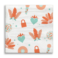 The Life of a Party Showgirl 24 count party napkins