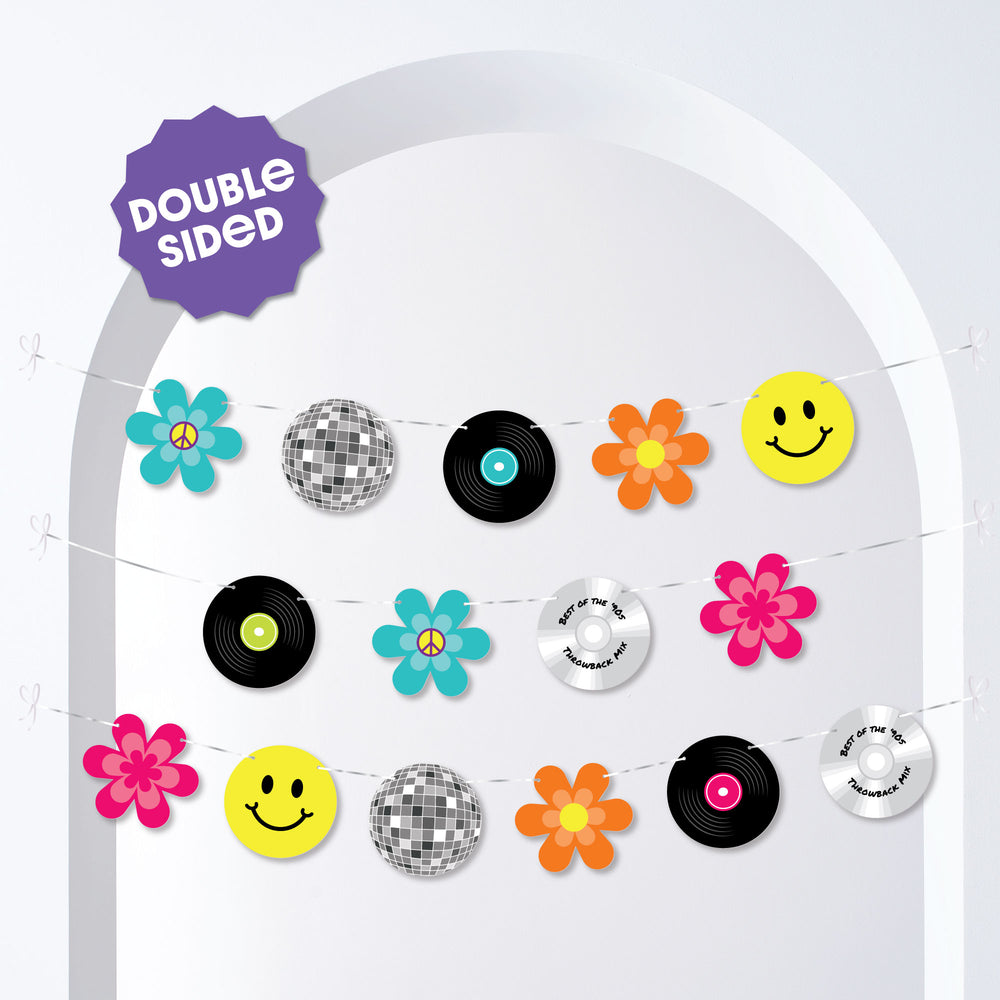 Through the Decades Garland Banner - 15 Pc