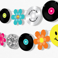 Through the Decades Garland Banner - 15 Pc
