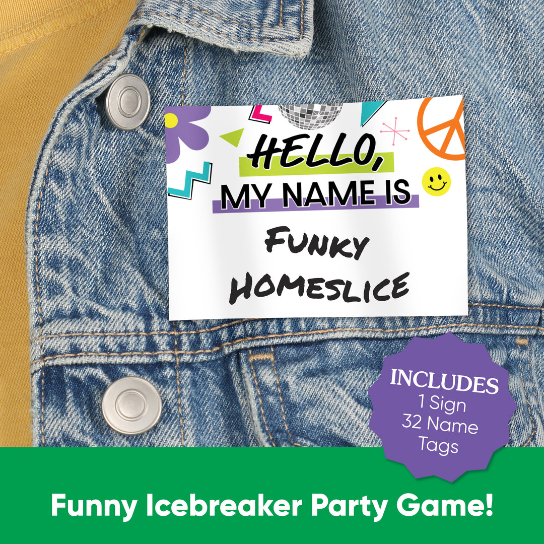 Through the Decades What's Your Name Party Game