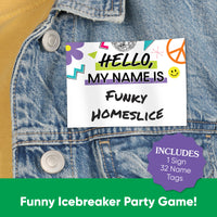 Through the Decades What's Your Name Party Game