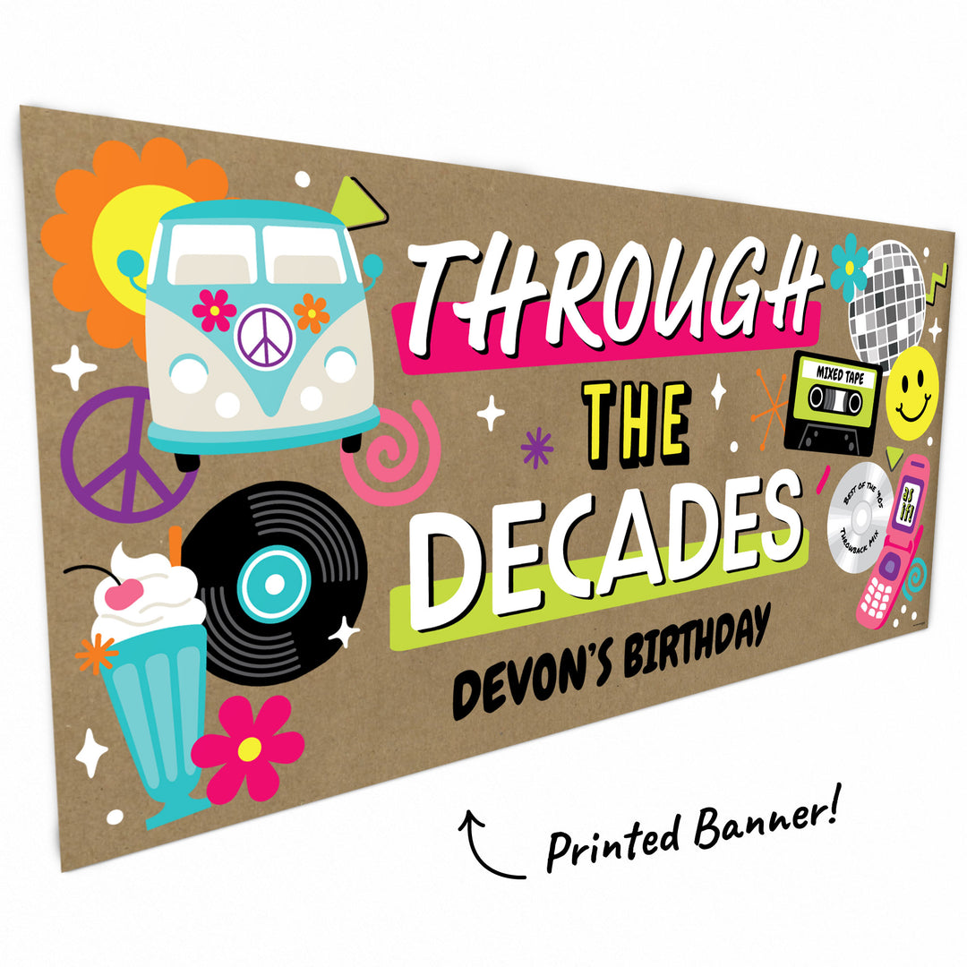 Retro vinyl and cassette artwork close-up