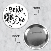 Til Death Do Us Party Bachelorette Buttons - 8 Ct