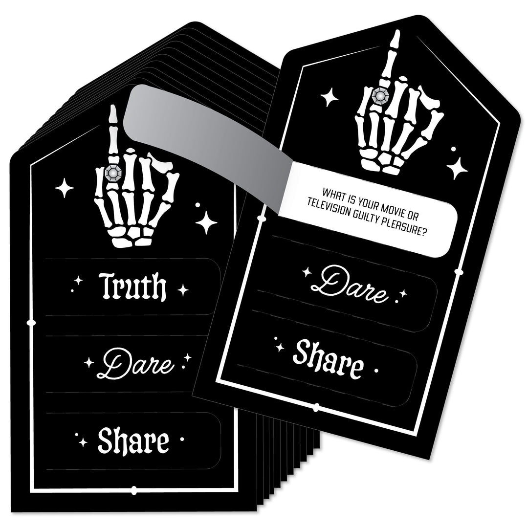 Til Death Do Us Party pull tabs Truth Dare Share game cards