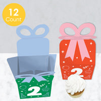 Time Two Party Bow Boxes - 12 Ct