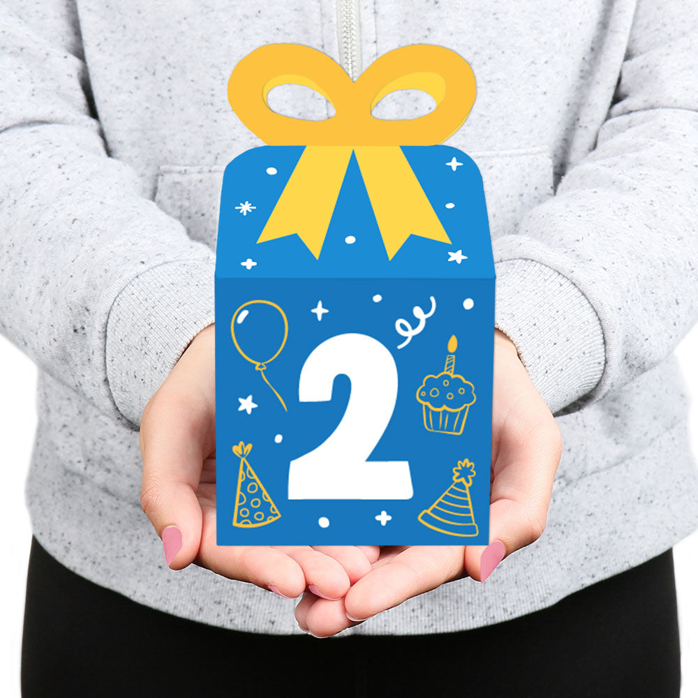 Time Two Party Bow Boxes - 12 Ct