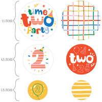 Time Two Party Large Confetti - 27 Ct