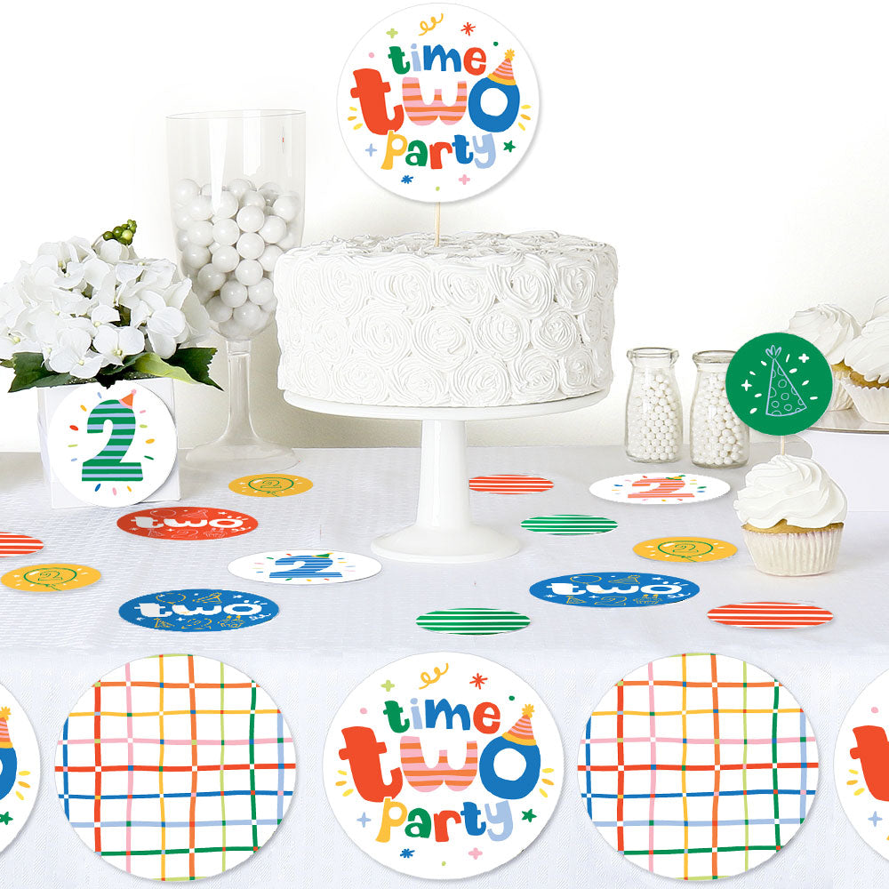 Time Two Party Large Confetti - 27 Ct