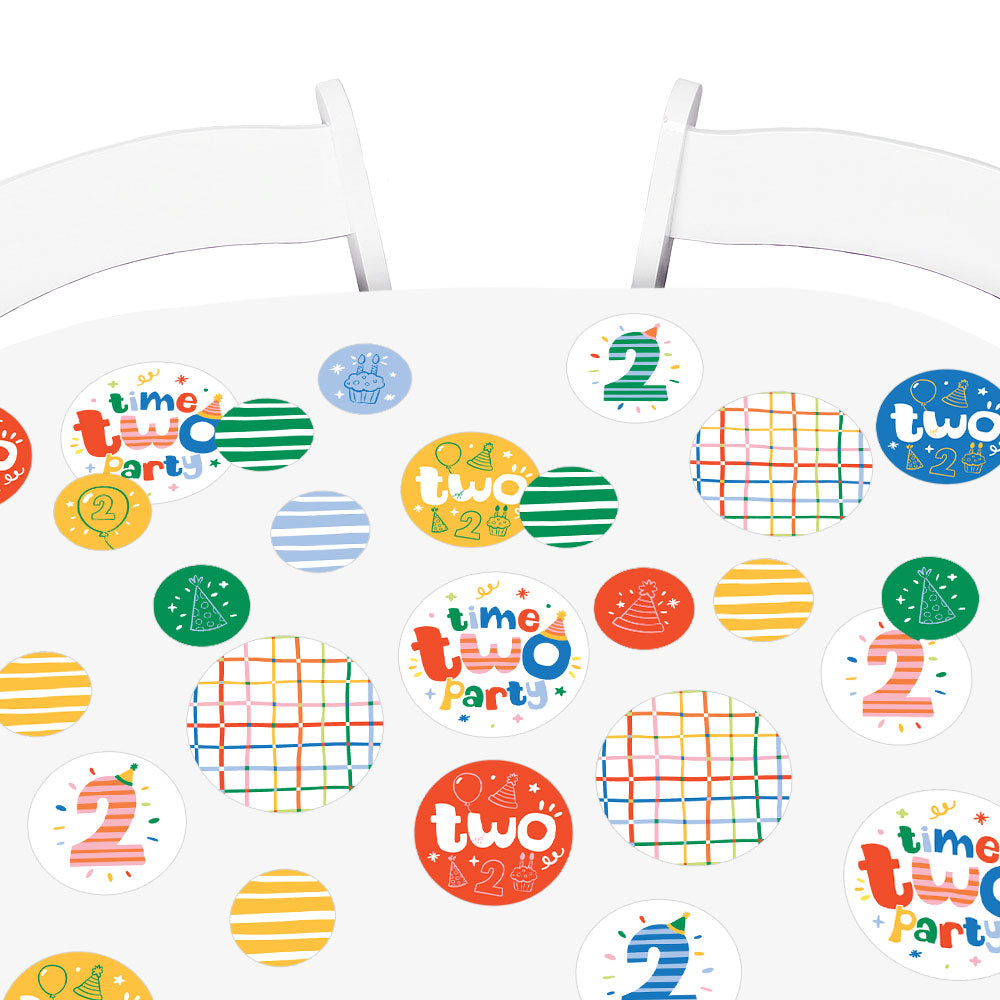 Time Two Party Large Confetti - 27 Ct