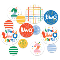 Time Two Party Large Confetti - 27 Ct